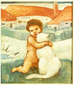 Un Câlin Affectueux - Edward Burne Jones