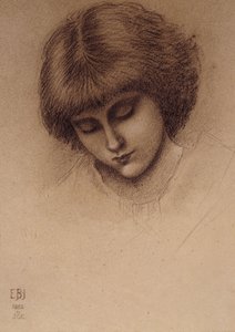 Étude pour "Le roi Cophetua et la mendiante" - Edward Burne Jones