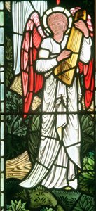 Anges du paradis : ange musical, 1897 - Edward Burne Jones