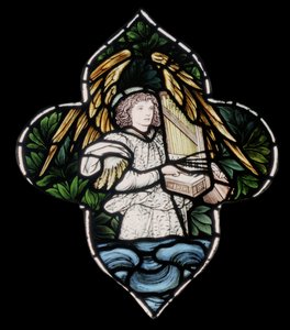 Birmingham, St Martin In The Bull Ring, Ange avec Orgue - Edward Burne Jones