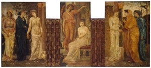 Cupidon et Psyché - Les sœurs de Psyché lui rendent visite chez Cupidon