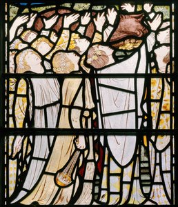 Élie et les prêtres de Baal (détail) - Edward Burne Jones