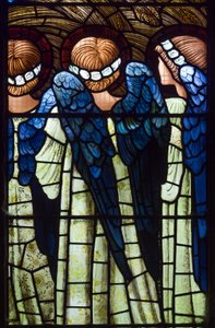 Anges, La Nativité - Edward Burne Jones