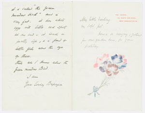Lettre à la petite-fille de l