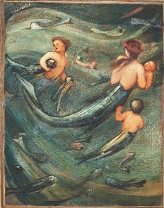 Sirènes dans les profondeurs, 1882 - Edward Burne Jones