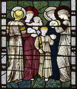 Mères et enfants - Edward Burne Jones