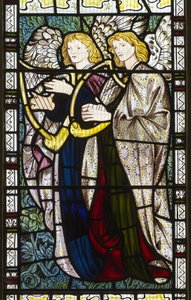 Anges musicaux, 1865 - Edward Burne Jones