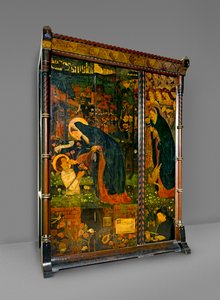 Armoire du conte de la Prieure - Edward Burne Jones