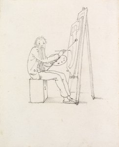 Autocaricature, 1874 - Edward Burne Jones