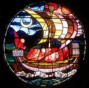 Navire des âmes (détail) - Edward Burne Jones
