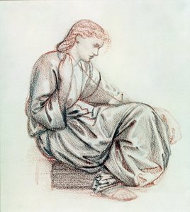 Étude pour Les Parques - Edward Burne Jones