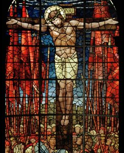 La Fenêtre de la Crucifixion (détail) - Edward Burne Jones