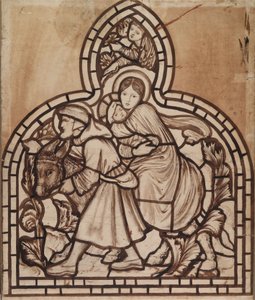 La Fuite en Égypte - Edward Burne Jones