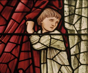 La Fenêtre du Jugement Dernier (détail) - Edward Burne Jones