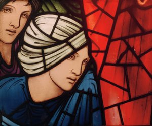 La Fenêtre du Jugement Dernier (détail) - Edward Burne Jones