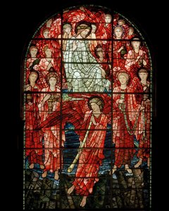 La Fenêtre du Jugement Dernier (détail) - Edward Burne Jones