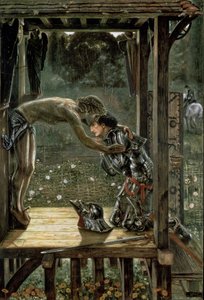 Le chevalier miséricordieux, 1863 - Edward Burne Jones