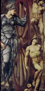 La roue de la fortune - Edward Burne Jones