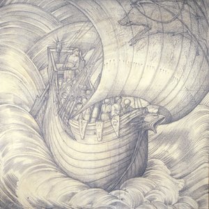 Voyage au Vinland le Bon, 1884 - Edward Burne Jones