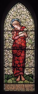 Wilden, All Saints, Morris & Co., Edward Burne-Jones, John Henry Dearle, Sainte Agnès