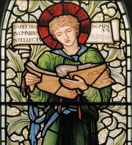 Wilden, All Saints, Morris & Co., Edward Burne-Jones, John Henry Dearle, Timothée (détail) - Edward Coley and Dearle Burne Jones