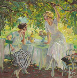Afternoon Tea (huile sur toile)