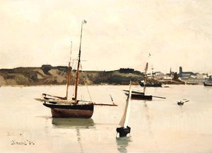 Port de St. Servan - Edward Darley Boit