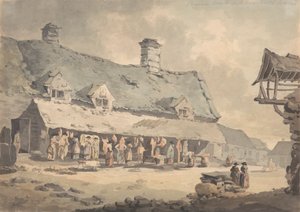 Marché de Corwen, nord du Pays de Galles - Edward Dayes