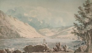Hawes Water, Westmorland, vers 1790 - Edward Dayes