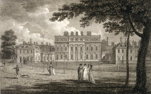 Vue de Buckingham House, gravée par W. Knight, publiée en 1799 - Edward Dayes