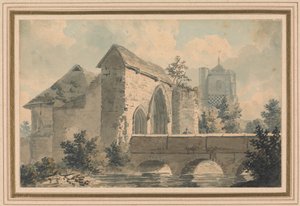 Abbaye de Waltham, Essex - Edward Dayes