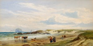 Le rocher de Bass - Edward Duncan