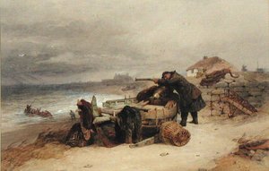 La vigie, vers 1850 - Edward Duncan