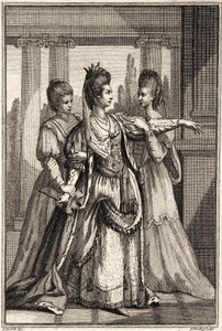 Mary Ann Yates en Cléopâtre dans All for Love de Dryden vers 1778 - Edward Edwards
