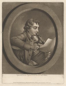 Burchell lisant la ballade - Edward Fisher