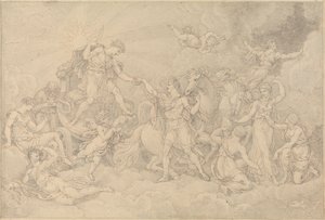 Apollon et Phaéton - Edward Francis Burney