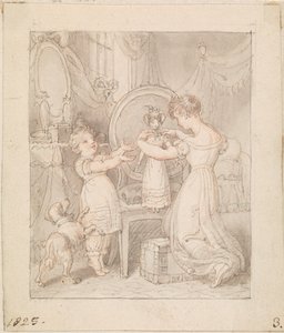 Illustration pour- La nouvelle poupée : Sans titre - Edward Francis Burney