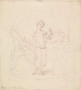 Illustration pour La nouvelle poupée : Comme elle est jolie - Edward Francis Burney