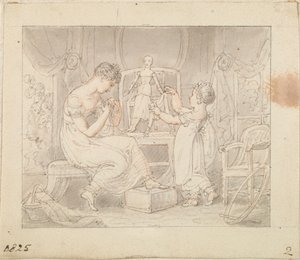 Illustration pour La Nouvelle Poupée: Coudre des Vêtements pour la Poupée