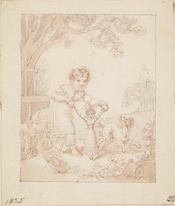 Illustration pour La Nouvelle Poupée : Sans titre - Edward Francis Burney