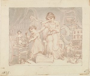 Illustration pour La Nouvelle Poupée : Sans titre - Edward Francis Burney