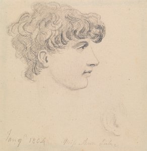 9 janvier 1804, Miss Ann Lukie (?) - Edward Francis Burney