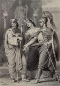 Guerrier accompagné d