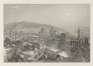 Jérusalem depuis le couvent latin - Edward Francis Finden
