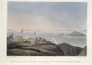 Vue de la mer Arctique, depuis l