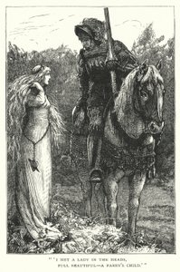 La Belle Dame sans Merci - Edward Frederick (after) Brewtnall