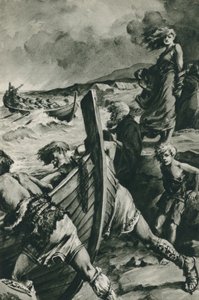 Les Vikings qui ont navigué depuis les fjords de Norvège et ont découvert l