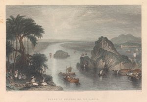 Scène à Colgong sur le Gange - Edward Goodall