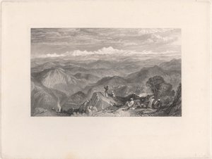 Chaîne enneigée, de Tyne ou Marma - Edward Goodall