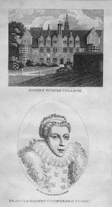 Sidney Sussex College, Frances Sidney Comtesse de Sussex, 1801